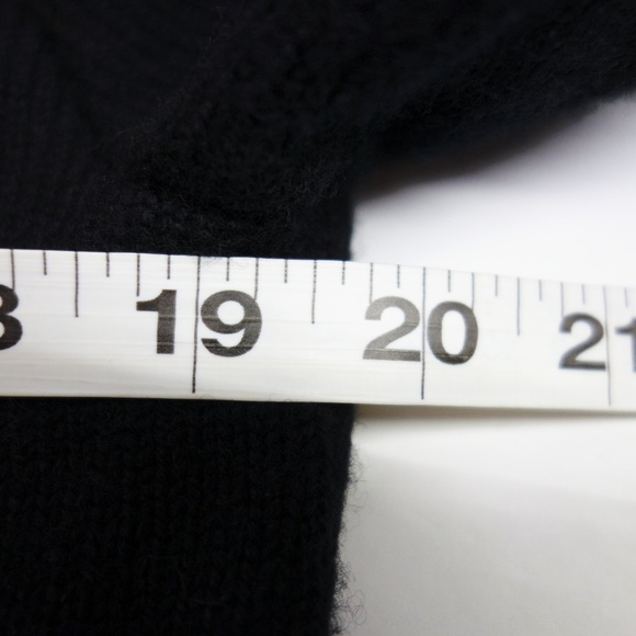 J Crew Black Wool Cardigan Sweater Jacket Womens L - Picture 7 of 8